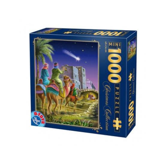 Puzzle D-Toys Chegada dos Três Reis Magos (peças em miniatura)