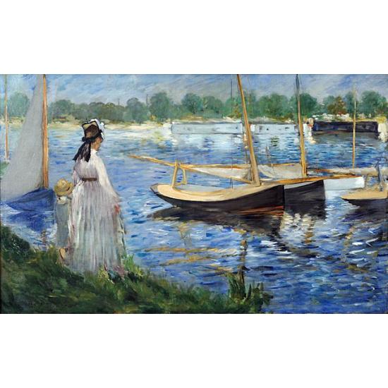 Puzzle D-Toys As Margens do Sena em Argenteuil 1000 Peças