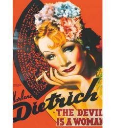 D-Toys Marlene Dietrich, The Devil is a Woman 1000 Pie Puzzle
