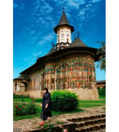 Puzzle D-Toys Mosteiro Sucevita, Romênia de 1000 Pzs