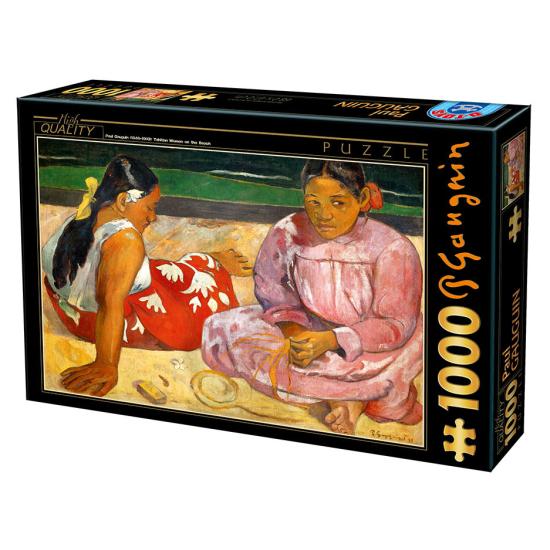 Puzzle D-Toys Mulheres do Taiti na Praia 1000 Peças Puzzle D-Toys Mulheres do Taiti na Praia 1000 Peças