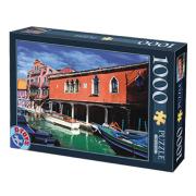 Puzzle D-Toys Murano, Itália de 1.000 peças
