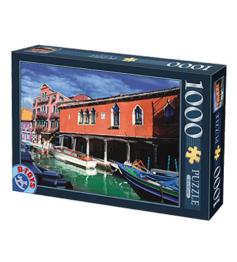 Puzzle D-Toys Murano, Itália de 1.000 peças