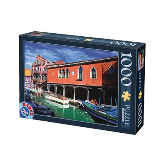 Puzzle D-Toys Murano, Itália de 1.000 peças