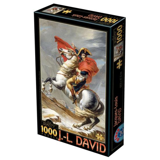 Puzzle D-Toys Napoleão Atravessando os Alpes 1000 Peças