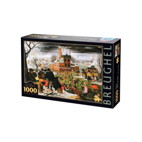 Puzzle de inverno D-Toys 1000 peças