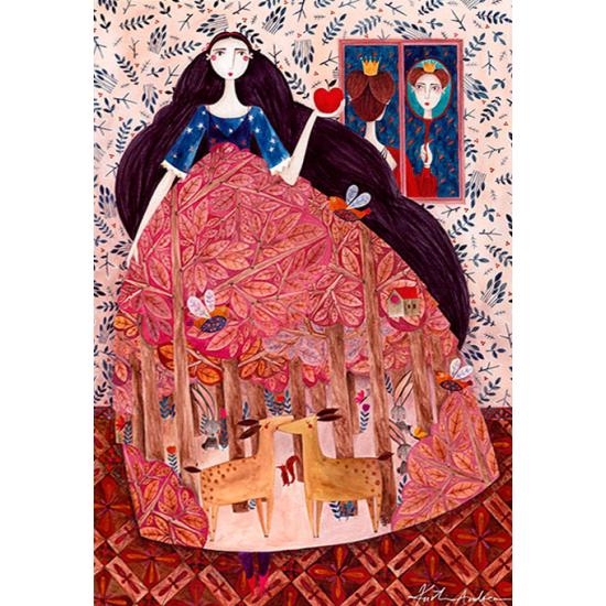 Puzzle D-Toys Branca de Neve de 1.000 peças