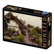 Puzzle D-Toys Crianças no Jardim de Flores 1000 Peças