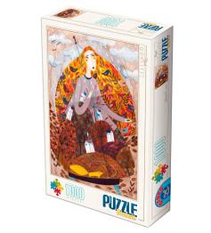Puzzle de outono de 1000 peças D-Toys