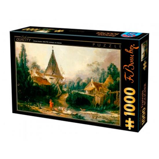 Puzzle D-Toys Paisagem Perto de Beauvais 1000 Peças