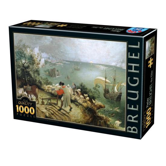 Puzzle D-Toys Landscape com a Queda de Ícaro 1000 Peças Puzzle D-Toys Landscape com a Queda de Ícaro 1000 Peças