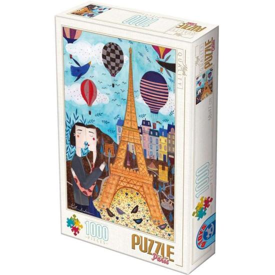 Puzzle de 1.000 peças D-Toys Paris