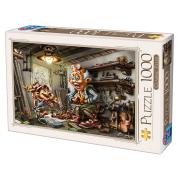 Puzzle D-Toys Pinóquio 1000 peças