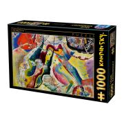 Puzzle D-Toys Pintura de Com Ponta Vermelha de 1000 peças