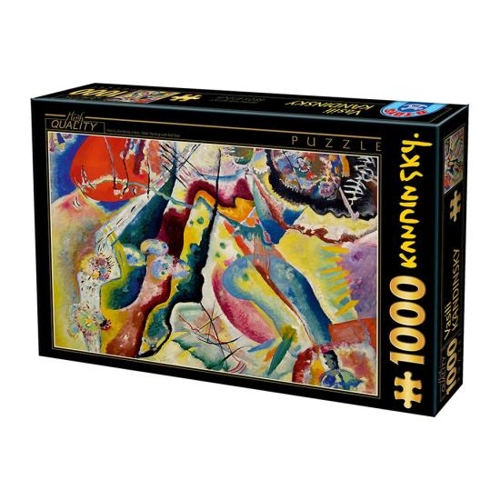 Puzzle D-Toys Pintura de Com Ponta Vermelha de 1000 peças