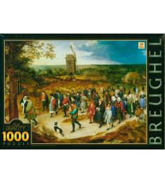 Puzzle de 1000 peças procissão de casamento D-Toys