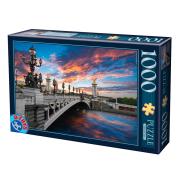 Puzzle D-Toys Alexander Bridge, Paris de 1000 peças