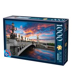 D-Toys Alexander Bridge, Paris Puzzle de 1000 peças