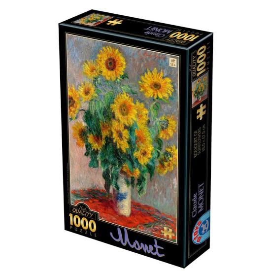 Puzzle D-Toys Buquê de Girassóis 1000 peças