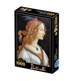 D-Toys Retrato de um Puzzle de 1000 peças de menina