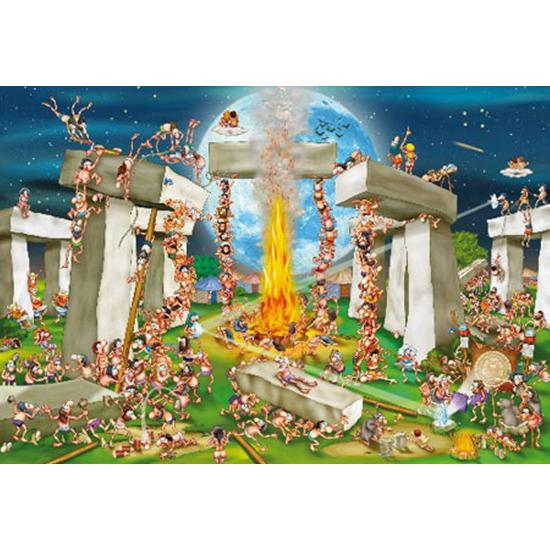 Puzzle de 1000 peças D-Toys Stonehenge Puzzle de 1000 peças D-Toys Stonehenge
