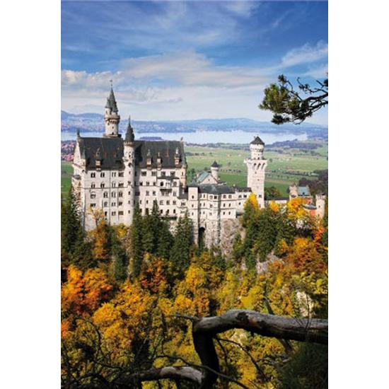 Puzzle D-Toys Mad King's Castle View 1000 peças Puzzle D-Toys Mad King's Castle View 1000 peças