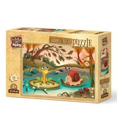 Puzzle de Madeira Art Puzzle Compis de Lago 50 peças