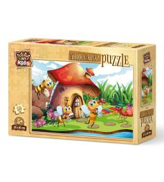 Puzzle Madeira Art Puzzle A abelha Cantante 50 peças