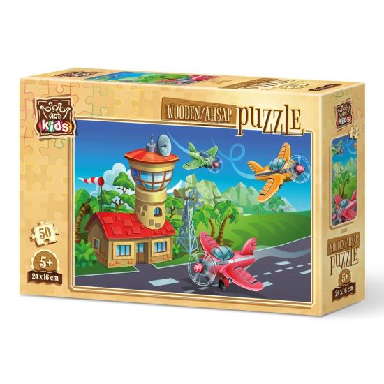 Puzzle de Madeira Art Puzzle Pilotos Loucos 50 peças Puzzle de Madeira Art Puzzle Pilotos Loucos 50 peças
