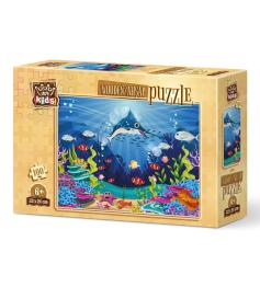 Puzzle de Madeira Art Puzzle oceano tráfego 100 p