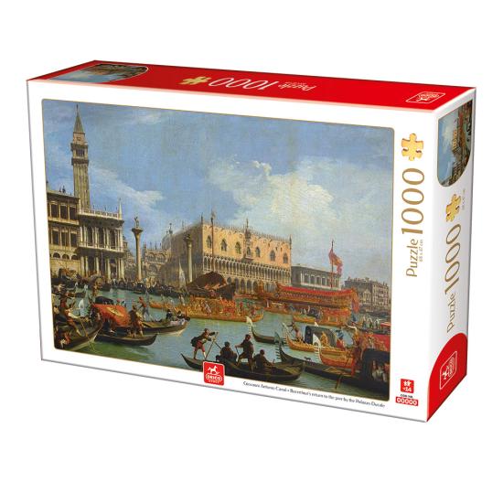 Puzzle Deico O Retorno de Bucentaur ao Palazzo Ducale de 1000 P