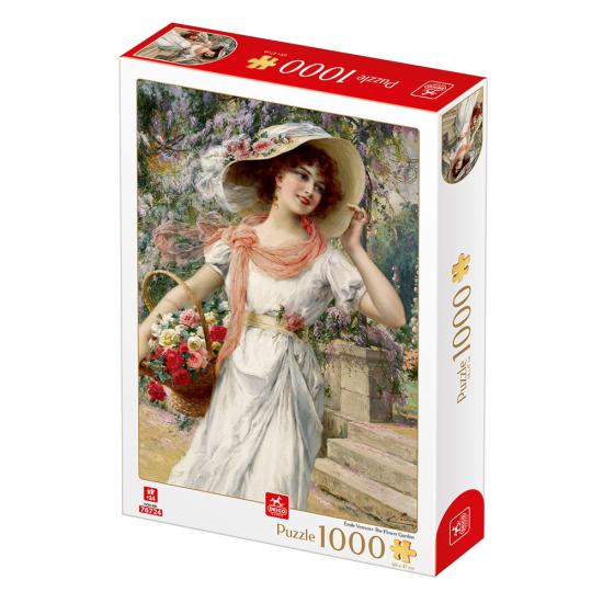 Puzzle Deico Flower Garden 1000 Peças
