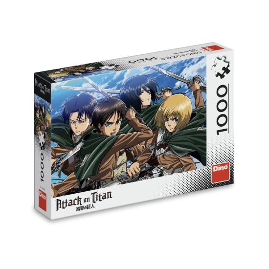 Puzzle Dino Attack on Titan 1000 Peças