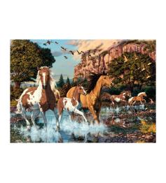 Puzzle Dino Cavalos 1000 Peças
