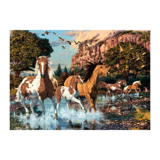 Puzzle Dino Cavalos 1000 Peças Puzzle Dino Cavalos 1000 Peças