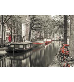 Puzzle Dino Canal Em Amsterdã de 3000 peças