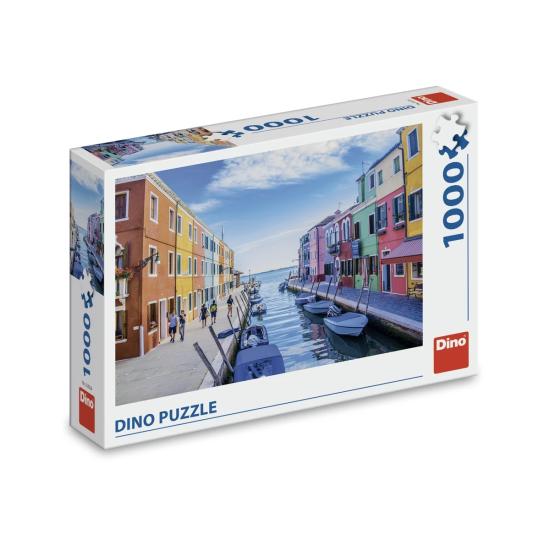 Puzzle Dino Canal Em Veneza 1000 Peças