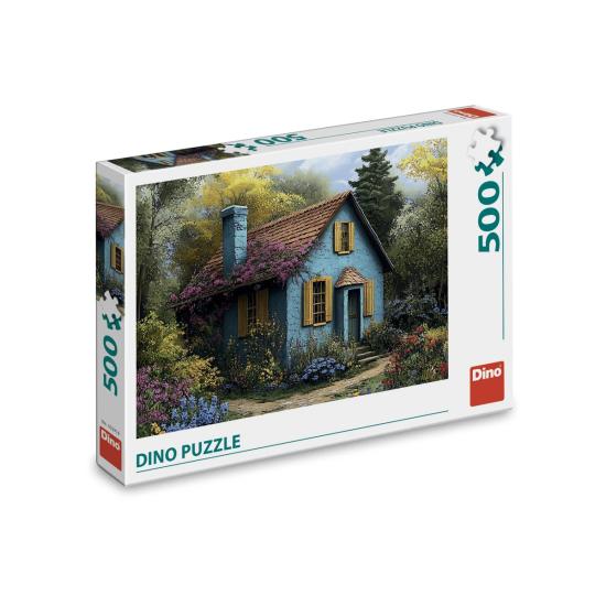 Puzzle Dino Casa Azul 500 Peças