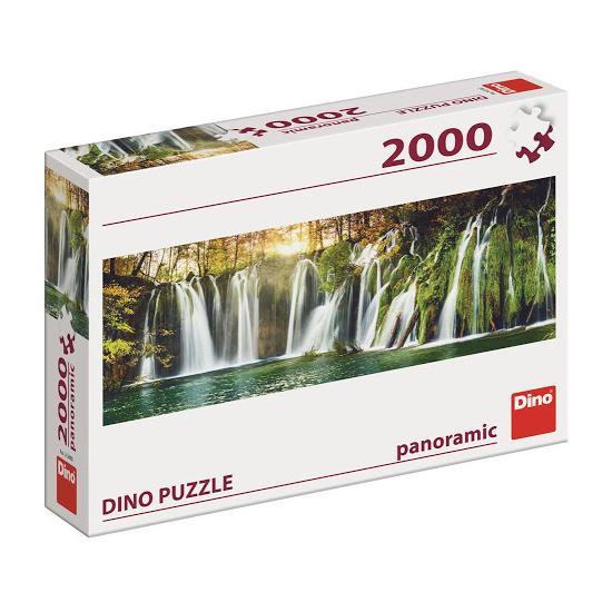 Puzzle Dino Plitvice Cachoeira 2000 Peças Puzzle Dino Plitvice Cachoeira 2000 Peças