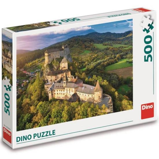 Puzzle Dino Castelo de Orava, Eslováquia de 500 Pçs Puzzle Dino Castelo de Orava, Eslováquia de 500 Pçs