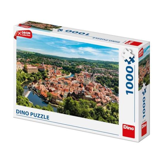 Puzzle Dino Cidade Cesky Krumlov 1000 Peças