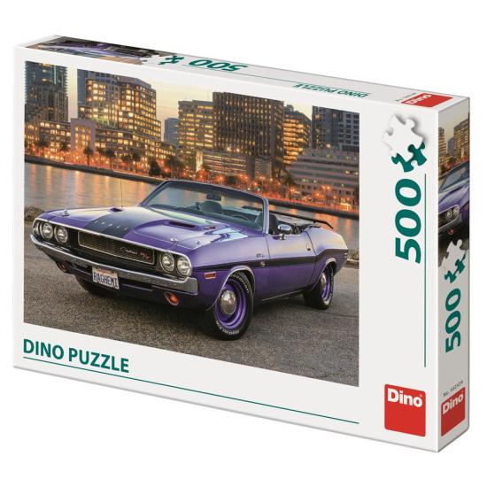 Puzzle Dino de carro Dodge de 500 peças