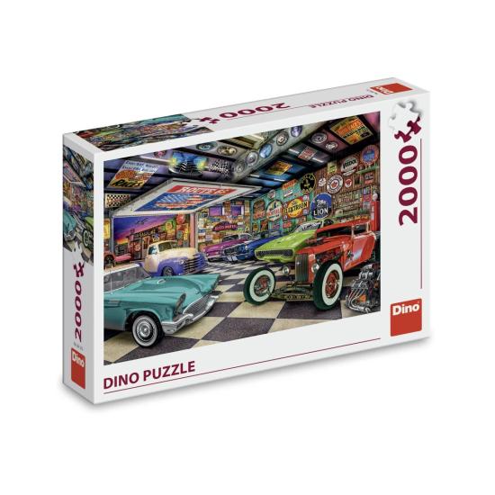 Puzzle Dino Coleção De Veteranos de 2000 Peças