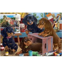 Puzzle Dino Duchshunds XXL de 300 Peças
