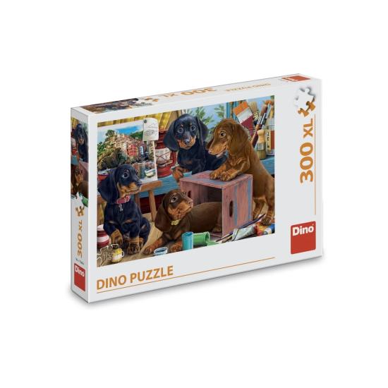 Puzzle Dino Duchshunds XXL de 300 Peças
