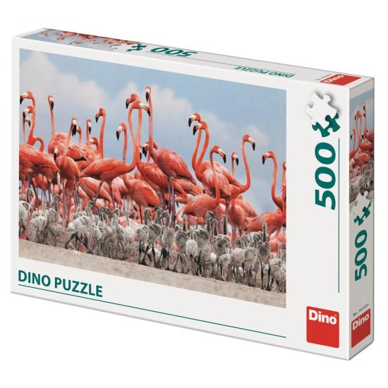 Puzzle Dino Flamingos 500 Peças