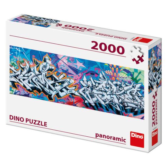 Puzzle Dino Graffiti 2000 Peças