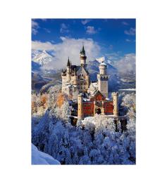 Puzzle Dino Inverno no Castelo de Neuschwanstein 1000 Peças