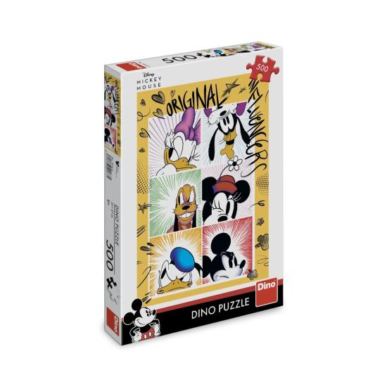 Puzzle Dino Turnê Do Mickey 500 Peças