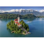 Puzzle Dino Lago Bled 500 Peças